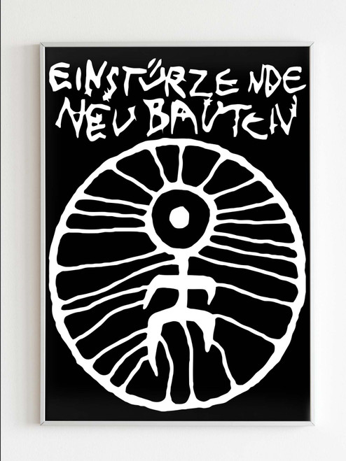 Einsturzende Neubauten Supporters Project Logo Poster