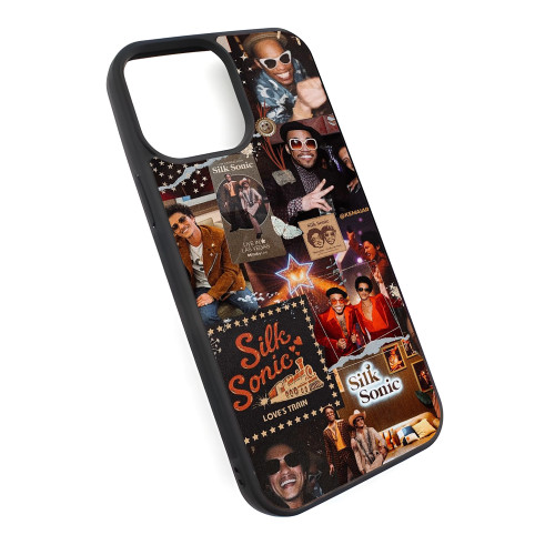 Bruno Mars Silk Sonic iPhone Case Bruno Mars Silk Sonic iPhone Case