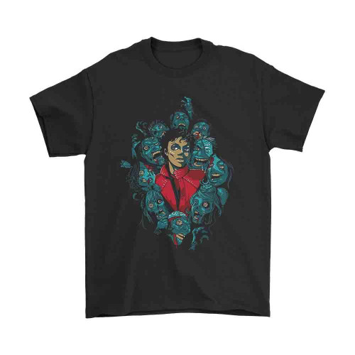 Thriller Michael Jackson Zombie Man's T-Shirt Tee
