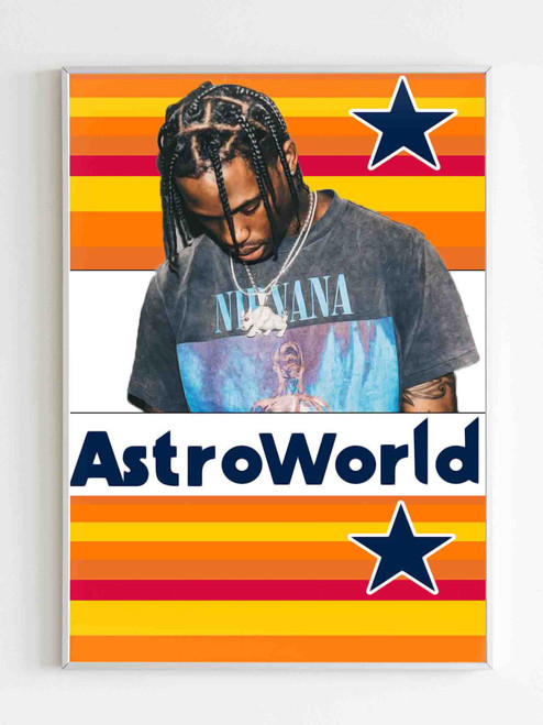 Travis Scott Astroworld Poster