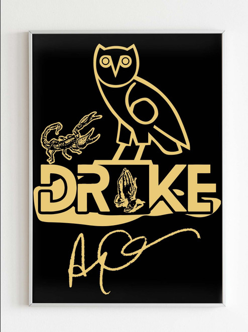 Drake Albums Logo Poster