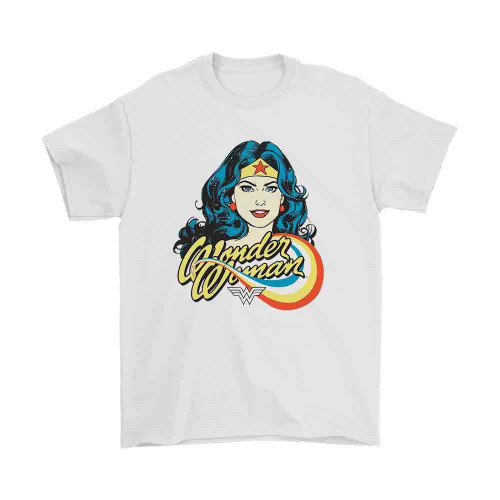Wonder Woman Female Superhero Man's T-Shirt Tee Wonder Woman Female Superhero Man's T-Shirt Tee