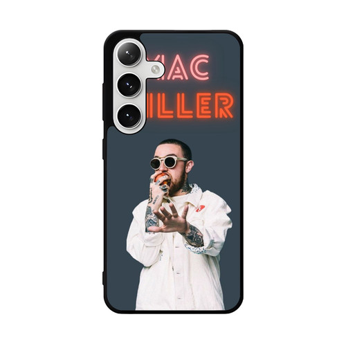 Mac Miller Eating Apple Samsung Galaxy Case