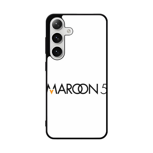 Maroon 5 Logo White Samsung Galaxy Case