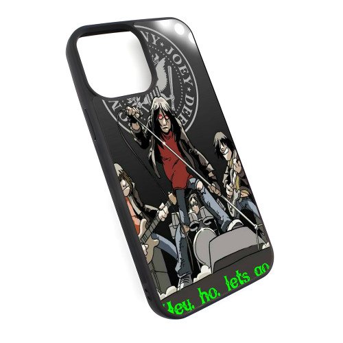 Ramones Cbgbs Dee Dee Hey Ho Lets Go iPhone Case