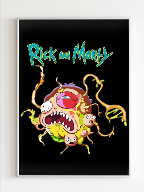 Rick And Morty Season 4 Magnets Poster