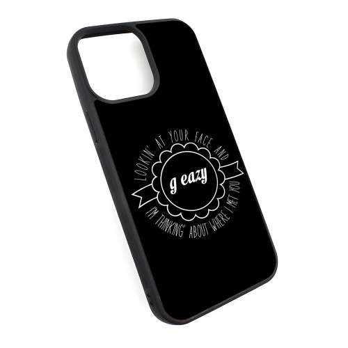 G Eazy Lyric iPhone Case