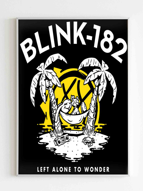 Blink 182 Island Poster