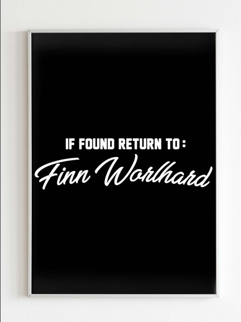 Finn Worlhard Poster
