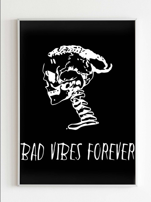 Xxxtentacion Skull Bad Vibes Forever Poster