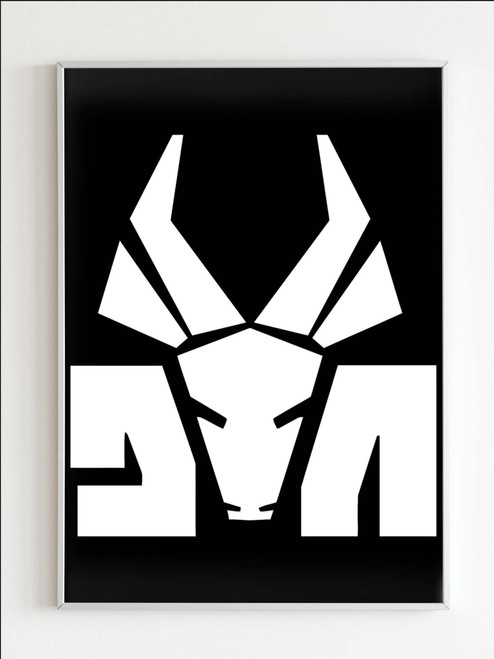 Die Antwoord Zef Side Logo Symbol Poster