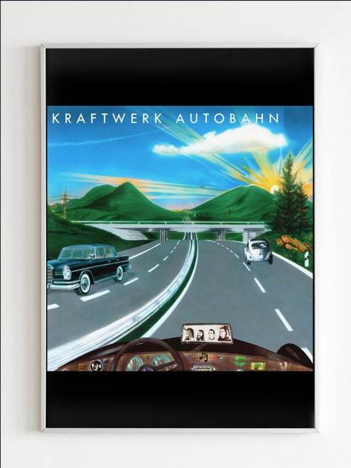 Kraftwerk Autobahn Poster
