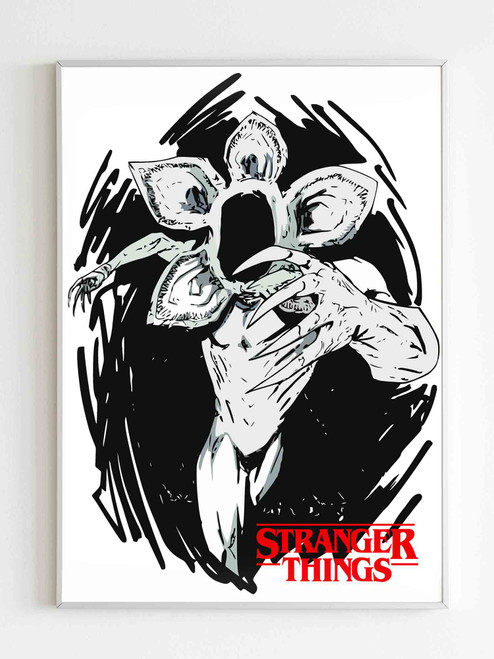 Stranger Things Demogorgon Poster