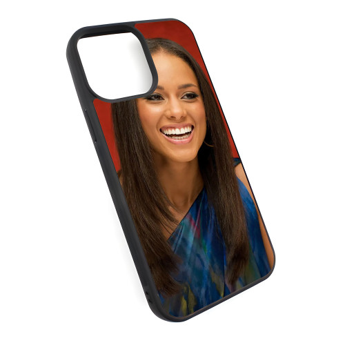 Alicia Keys Singer Face iPhone Case