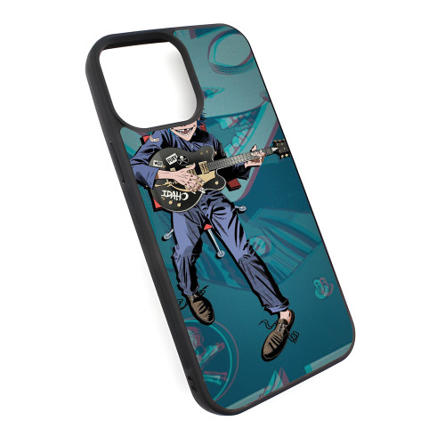 Gorillaz 2D Glitch iPhone Case