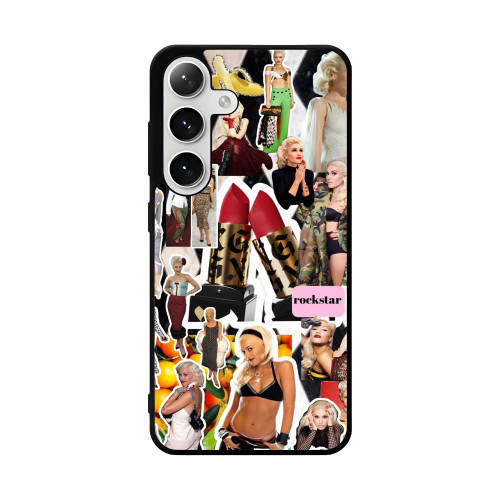 Gwen Stefani Purple Irises Samsung Galaxy Case
