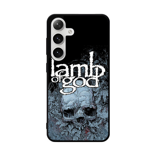 Lamb Of God Skull Rock Music Samsung Galaxy Case