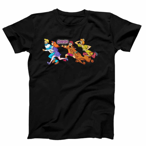 Time Running On Scooby Doo Man's T-Shirt Tee