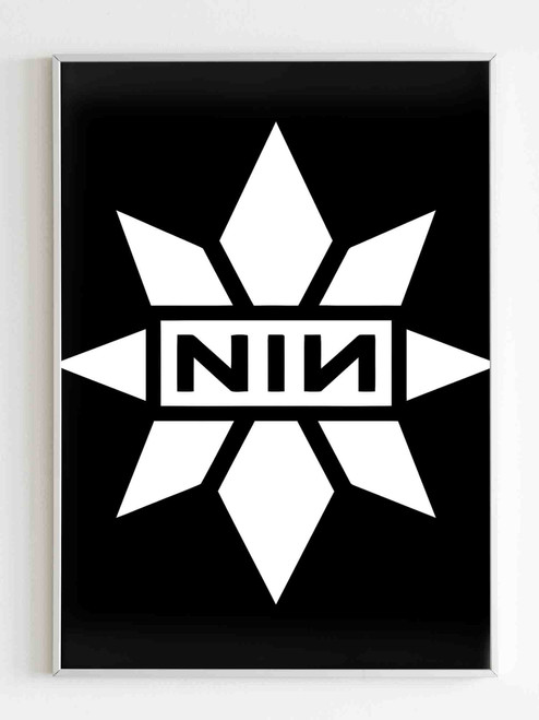 Nin Marvel Logo Poster