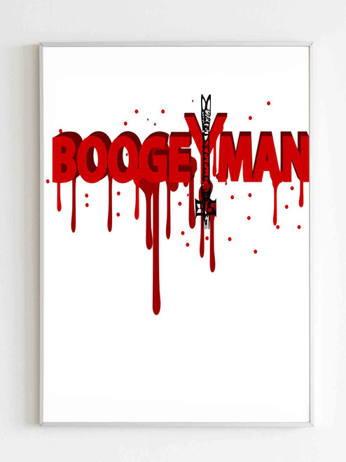 Boogeyman Blood Logo Poster