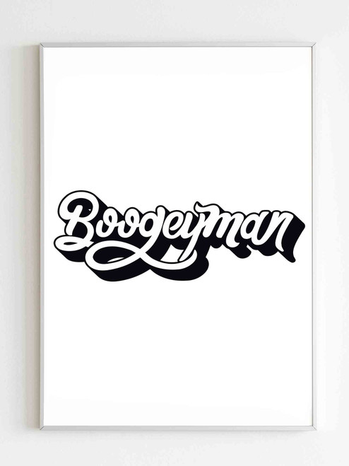 Boogeyman Logo Poster