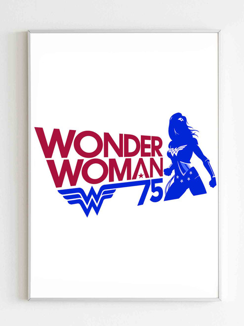 Wonder Woman 75 Poster