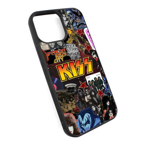 Kiss Collage iPhone Case