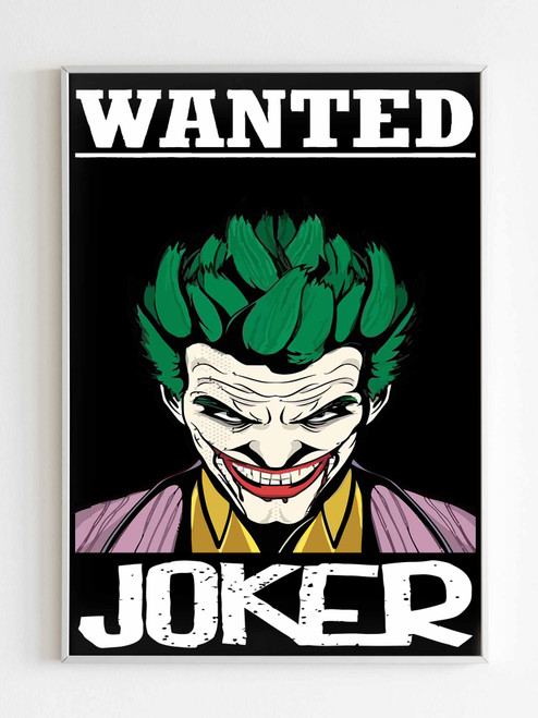 Wanted Joker Poster