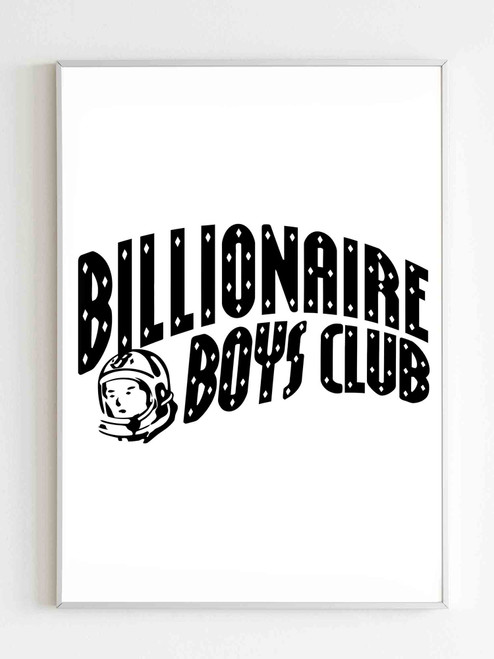 Billionaire Boys Club Logo Poster