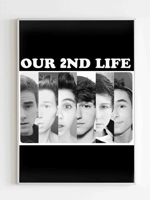 O2L Our 2Nd Life Connor Franta Ricky Dillon And Trevor Moran Poster