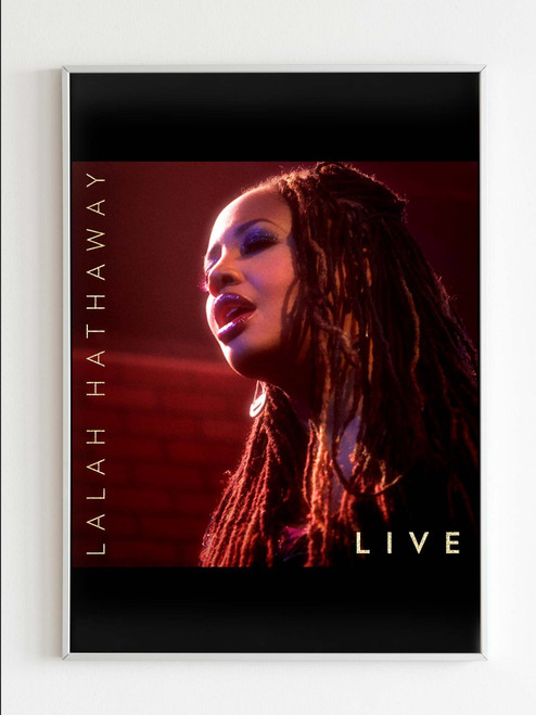 Lalah Hathaway Live Poster Lalah Hathaway Live Poster