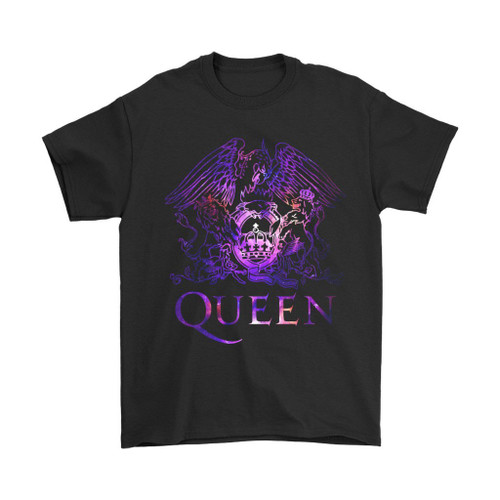 Queen Logo Galaxy Man's T-Shirt Tee