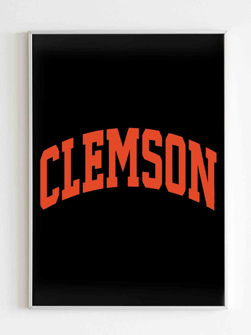 Clemson Logo Poster
