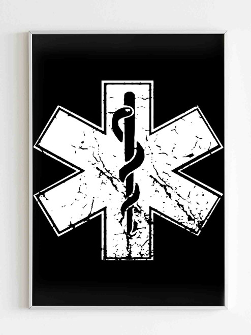 Medic Paramedic Symbol Poster