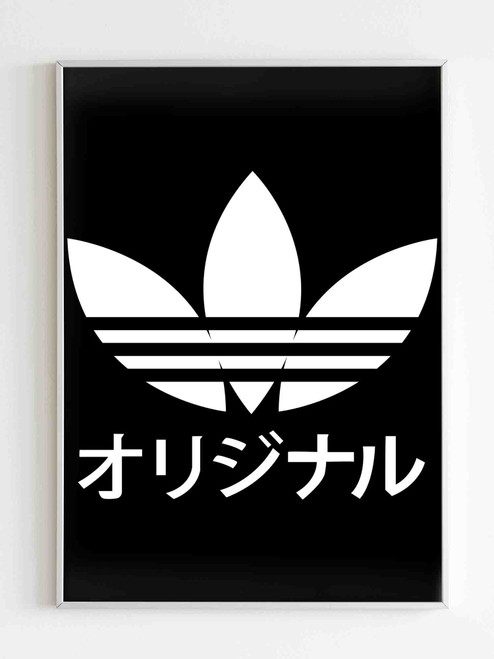 Japanese Adidas Poster