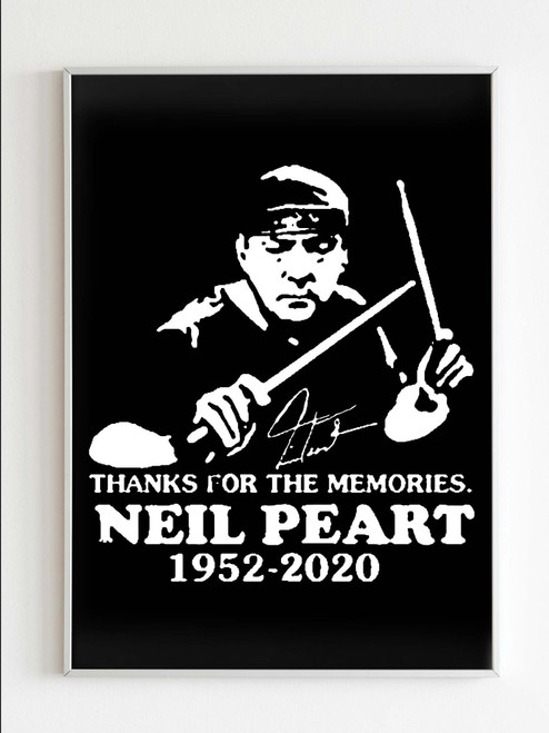 Neil Peart Rip Poster Neil Peart Rip Poster
