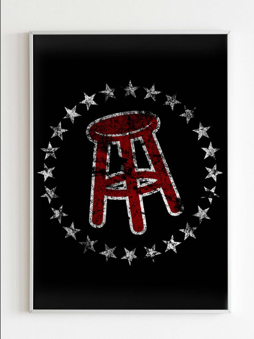 Barstool Sports Logo Grunge Poster