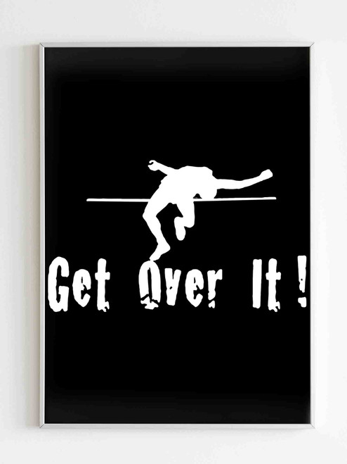 Get Over It High Jump Poster
