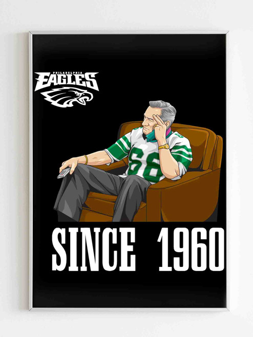 Philadelphia Eagles The Since 1960 Professional Sports Poster