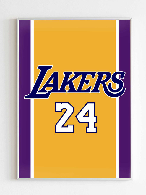 Lakers Kobe Bryant 24 Poster