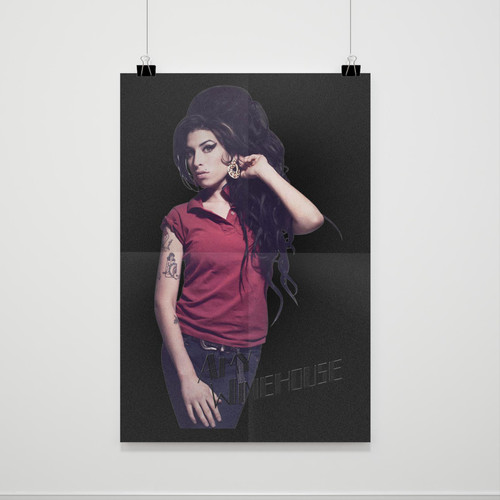 Amy Winehouse Singer Songwriter Musician Poster Amy Winehouse Singer Songwriter Musician Poster