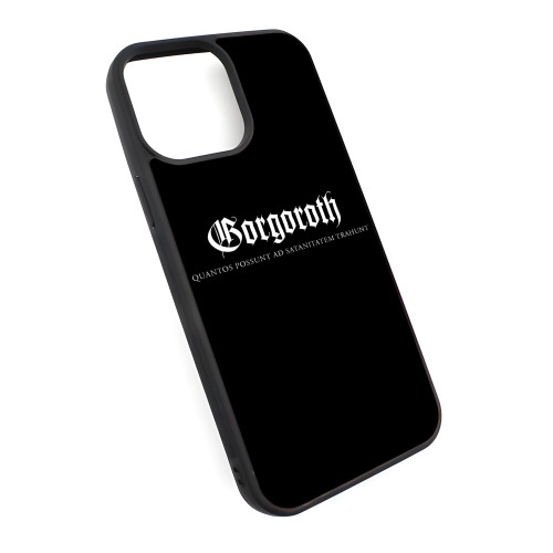 Gorgoroth Quantos Possunt Ad Satanitatem Trahunt Logo iPhone Case Gorgoroth Quantos Possunt Ad Satanitatem Trahunt Logo iPhone Case