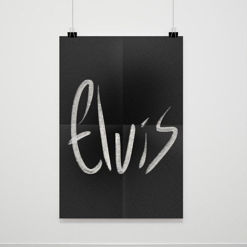 Elvis Presley Logo Poster