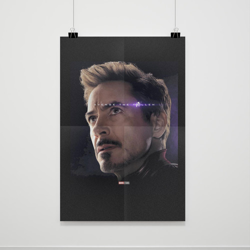 Avenge The Fallen Avenger Endgame Iron Man Poster Poster