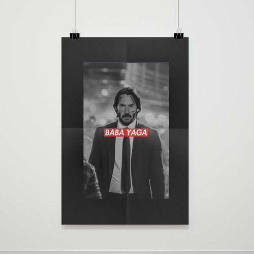 Baba Yaga John Wick Supreme Poster Baba Yaga John Wick Supreme Poster