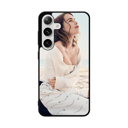 Emilia Clarke Cleavage Samsung Galaxy Case