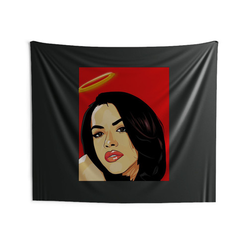 Aaliyah Queen Wall Tapestries