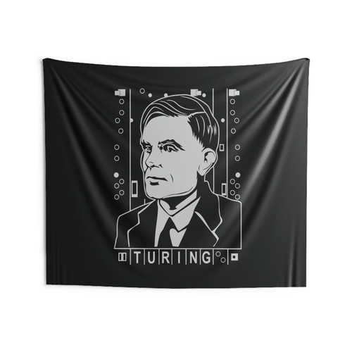 Alan Turing Tribute Wall Tapestries