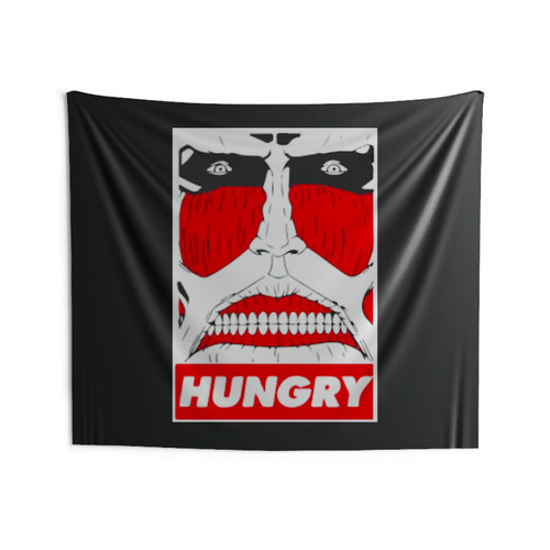 Attack On Titan Hungry Wall Tapestries