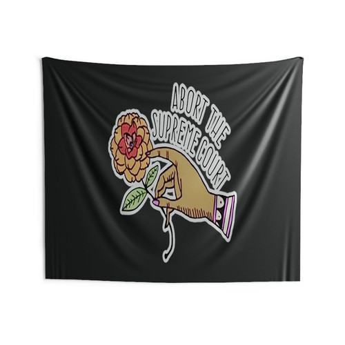 Abort The Court Pro Choice Wall Tapestries Abort The Court Pro Choice Wall Tapestries